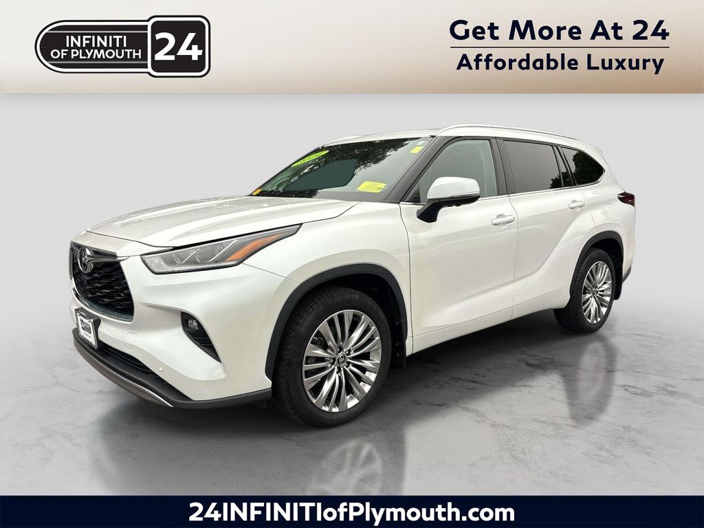 Pearl 2024 Toyota Highlander SUV / Crossover All-Wheel Drive 8-Speed Automatic