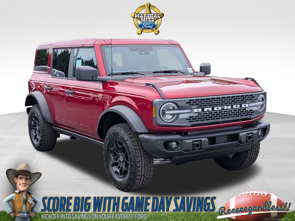 Ruby Red Metallic Tinted Clearcoat 2026 Ford Bronco SUV / Crossover Four-Wheel Drive Automatic