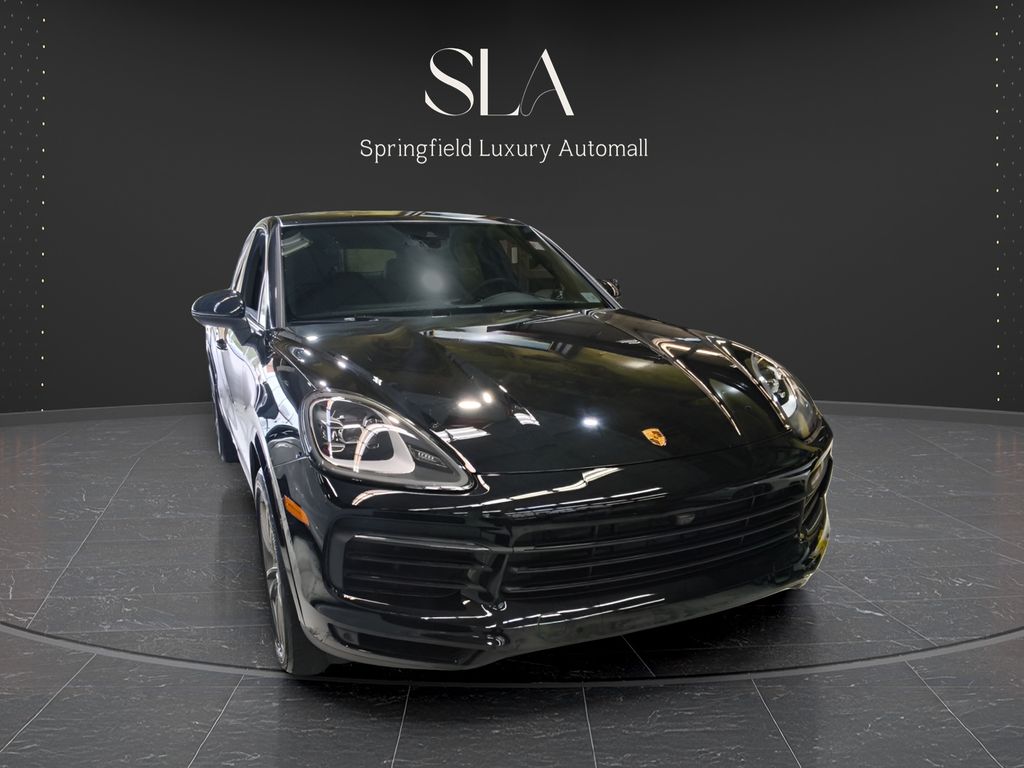 Black 2023 Porsche Cayenne Coupe Coupe All-Wheel Drive 8-Speed Automatic