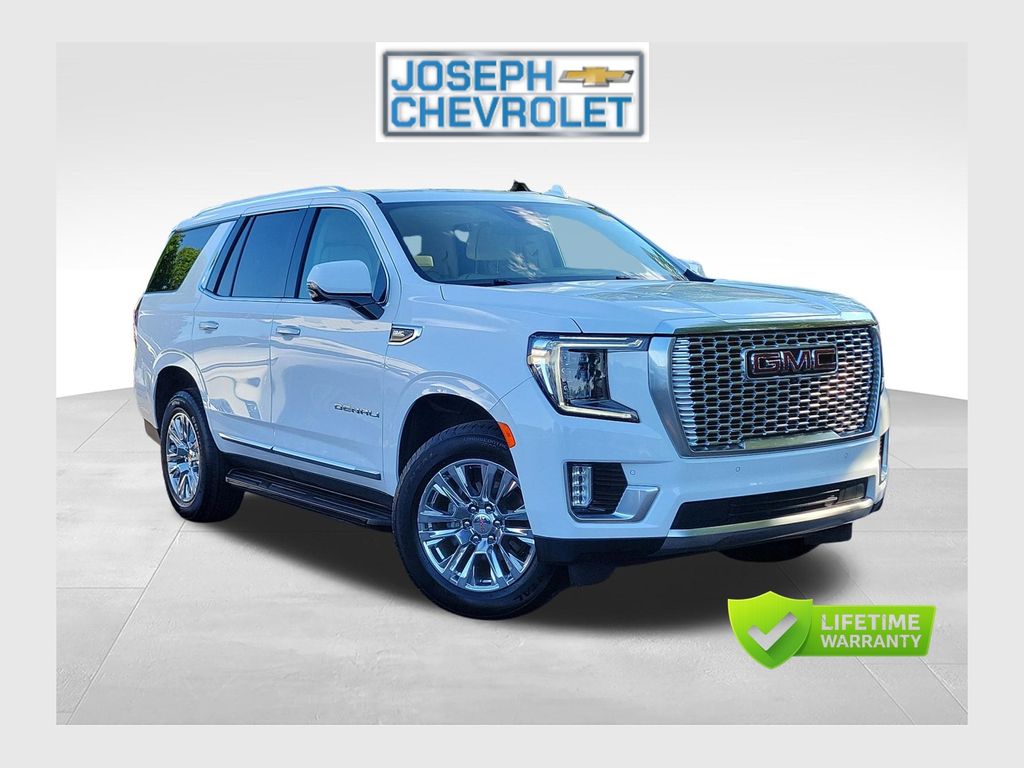Summit White 2024 GMC Yukon SUV / Crossover Four-Wheel Drive 