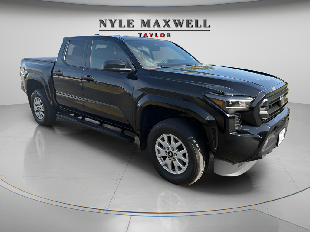 Black 2024 Toyota Tacoma Pickup Truck Four-Wheel Drive 8-Speed Automatic