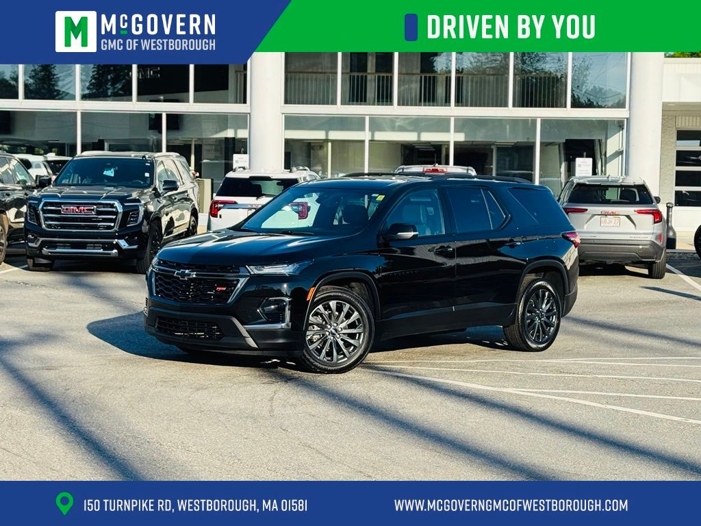 Mosaic Black Metallic 2024 Chevrolet Traverse RS AWD SUV / Crossover Four-Wheel Drive 9-Speed Automatic