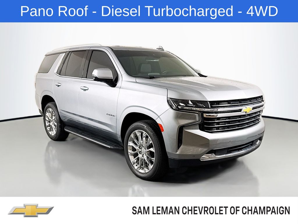 Sterling Gray Metallic 2024 Chevrolet Tahoe LT 4WD SUV / Crossover Four-Wheel Drive