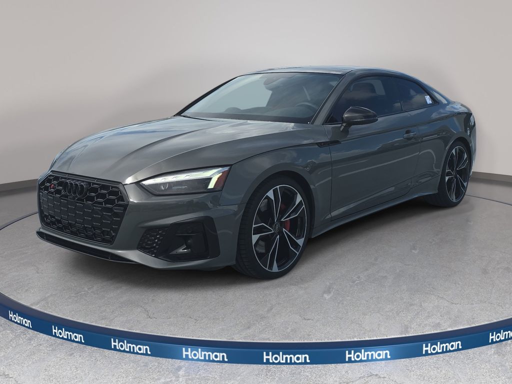Gray Metallic 2024 Audi S5 Coupe All-Wheel Drive 8-Speed Automatic