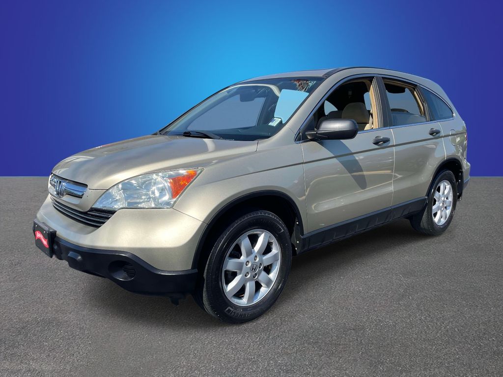 Brown (Borrego Beige Metallic) 2009 Honda CR-V EX AWD SUV / Crossover All-Wheel Drive 5-Speed Automatic