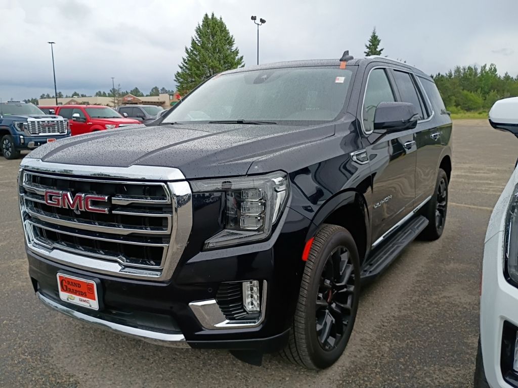 Midnight Blue Metallic 2022 GMC Yukon SUV / Crossover Four-Wheel Drive