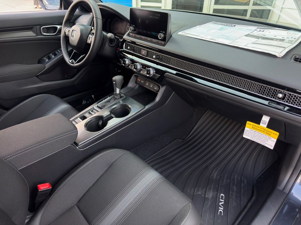 2026 Honda Civic Sport Gray at Classic Honda Galveston