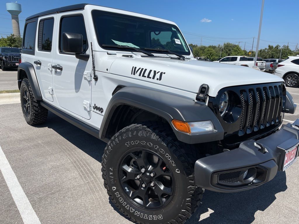 Used Car 2023 Jeep Wrangler  Wagon 4 Dr. Willys Wheeler Four Wheel Drive For Sale Under $35,000 In Austin, Texas