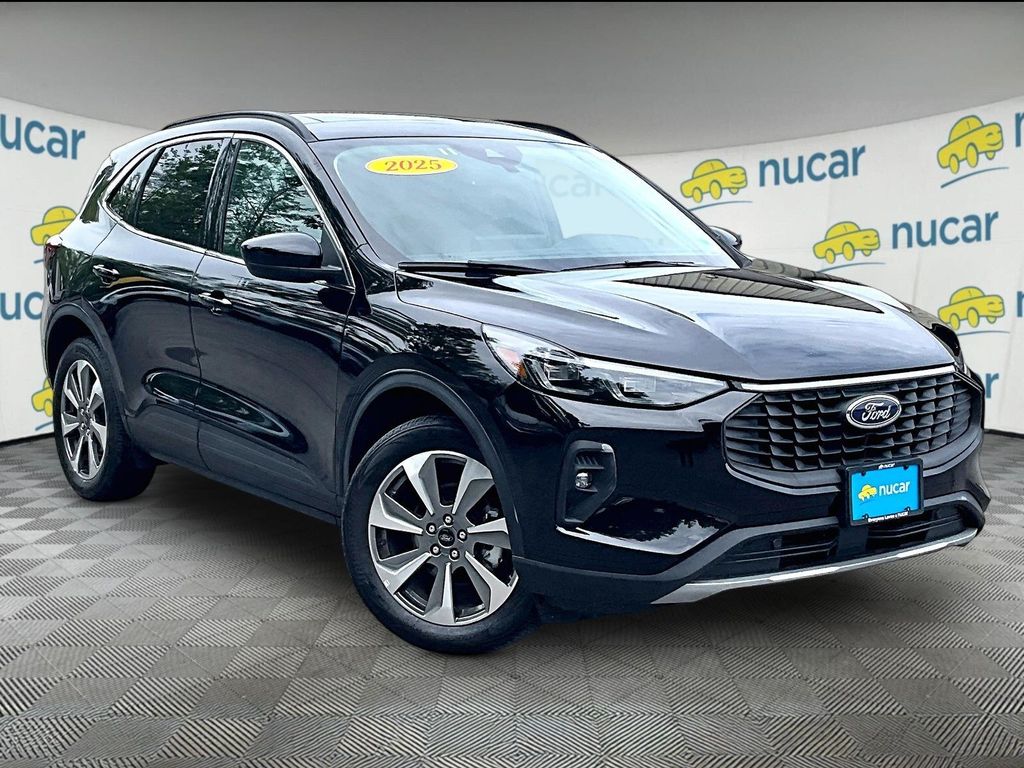 Black Metallic 2025 Ford Escape SUV / Crossover All-Wheel Drive 8-Speed Automatic
