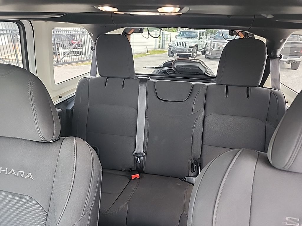 2023 White Jeep Wrangler Sahara 4X4 SUV