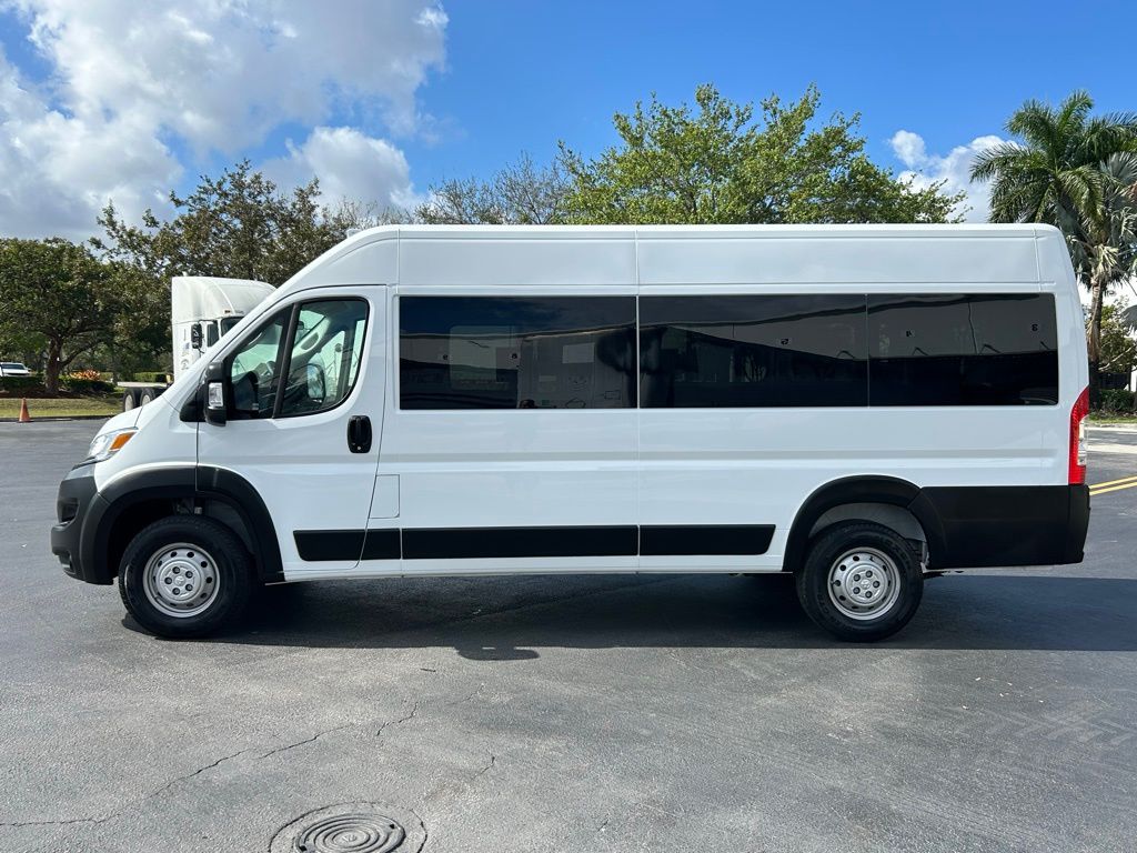 Used 2023 Bright White Clearcoat Ram High Roof image 8