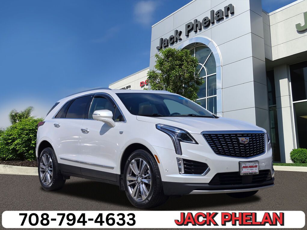 Crystal White 2020 Cadillac XT5 Premium Luxury AWD SUV / Crossover Four-Wheel Drive 9-Speed Automatic