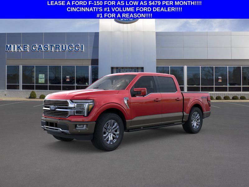 Ruby Red Metallic Tinted Clearcoat 2026 Ford F-150 Pickup Truck Four-Wheel Drive Automatic