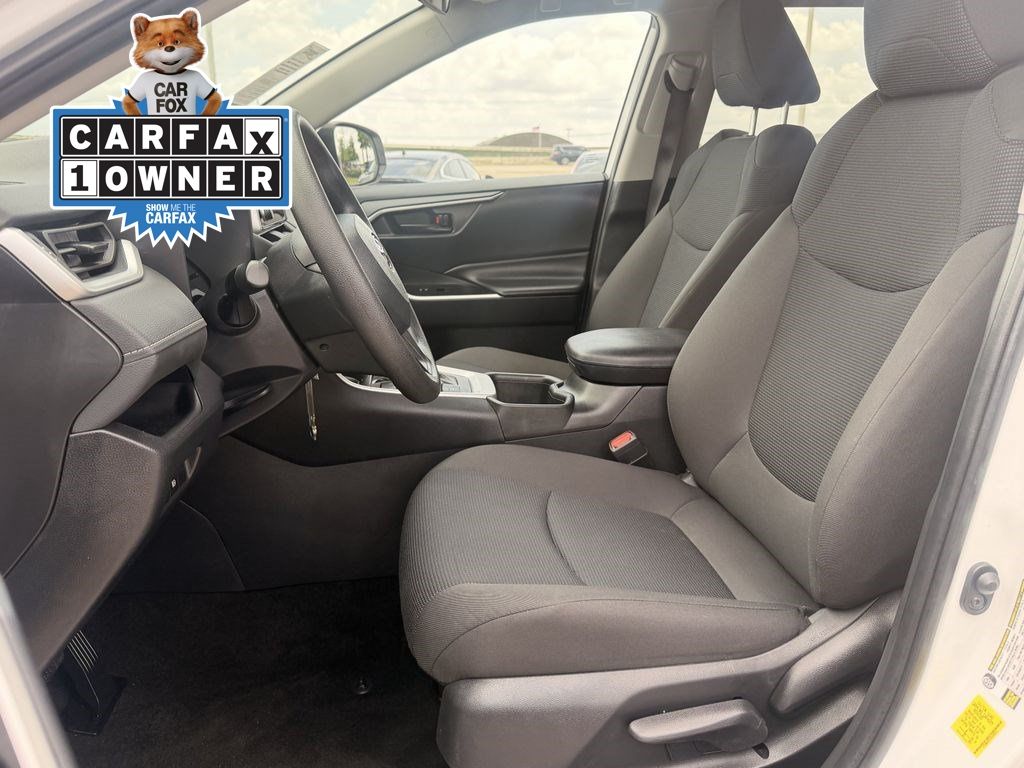 2024 Toyota RAV4 Hybrid LE White at Classic Elite Chevrolet Sugar Land