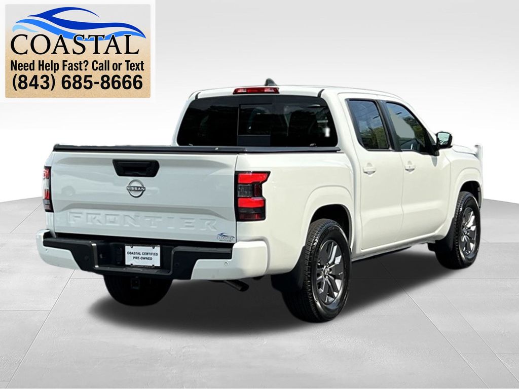 2025 Nissan Frontier SV White at Lugoff Nissan