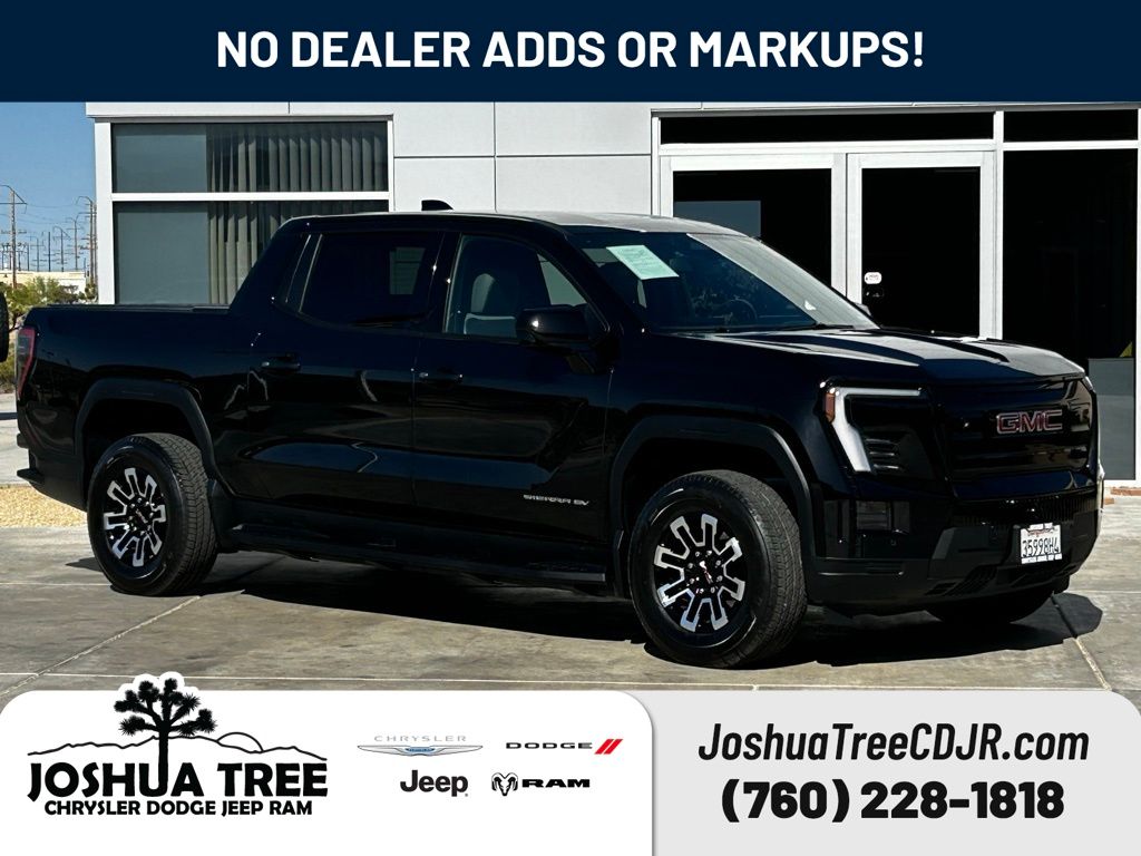 Onyx Black 2026 GMC Sierra EV Elevation Crew Cab (Standard Range) e4WD Pickup Truck All-Wheel Drive 1-Speed Automatic