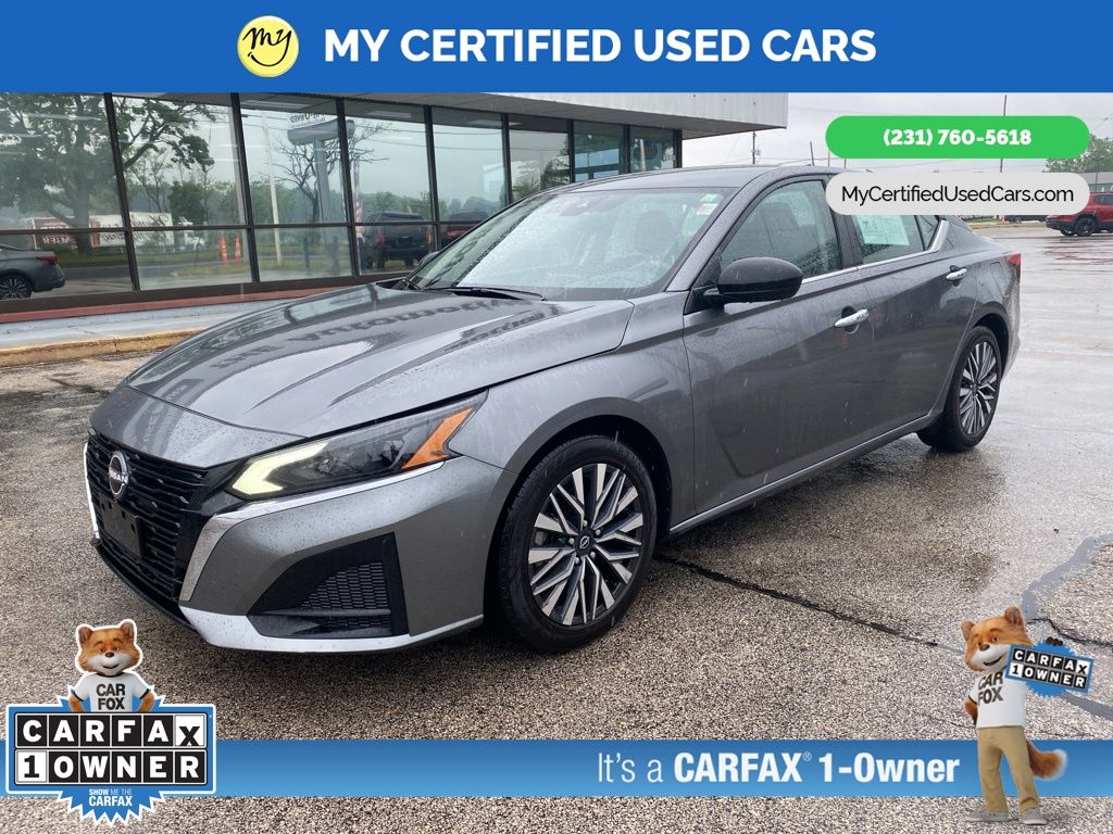 Gray (Gun Metallic) 2024 Nissan Altima Sedan Front-Wheel Drive Continuously Variable Transmission