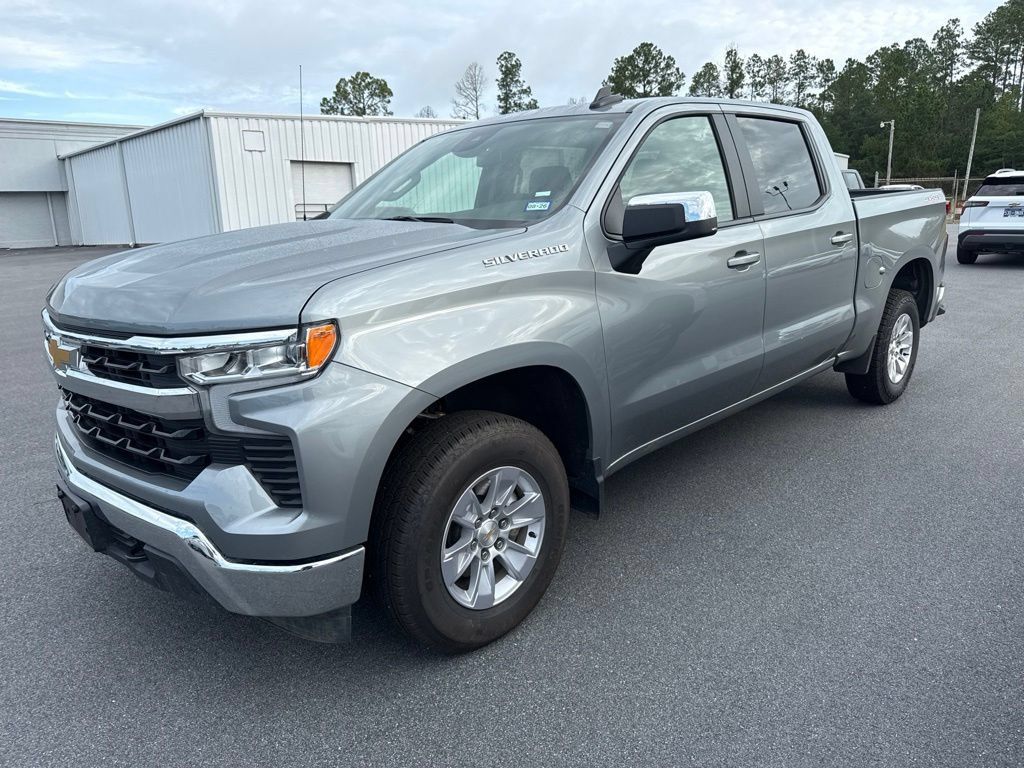 Sterling Gray Metallic 2026 Chevrolet Silverado 1500 Pickup Truck Four-Wheel Drive Automatic