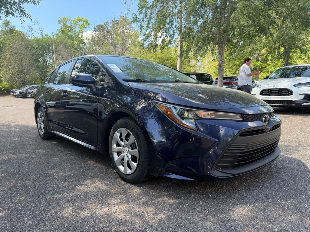 Blueprint 2024 Toyota Corolla LE FWD Sedan Front-Wheel Drive Continuously Variable Transmission