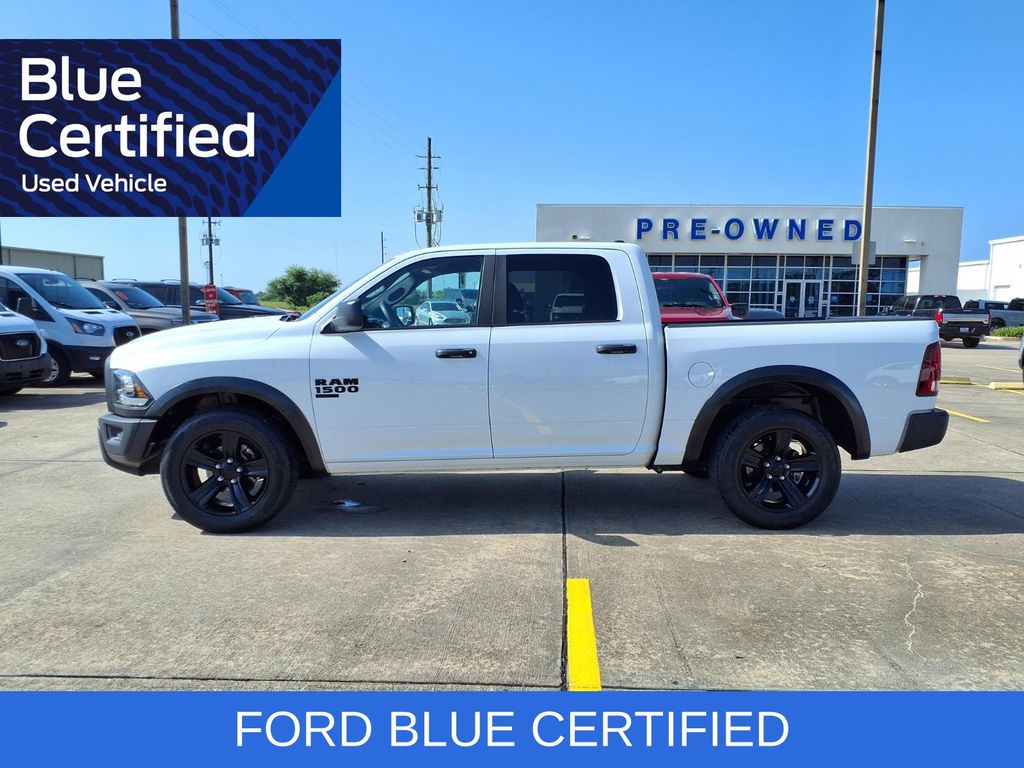 2024 Ram 1500 Classic Warlock White at Wharton Chevrolet GMC