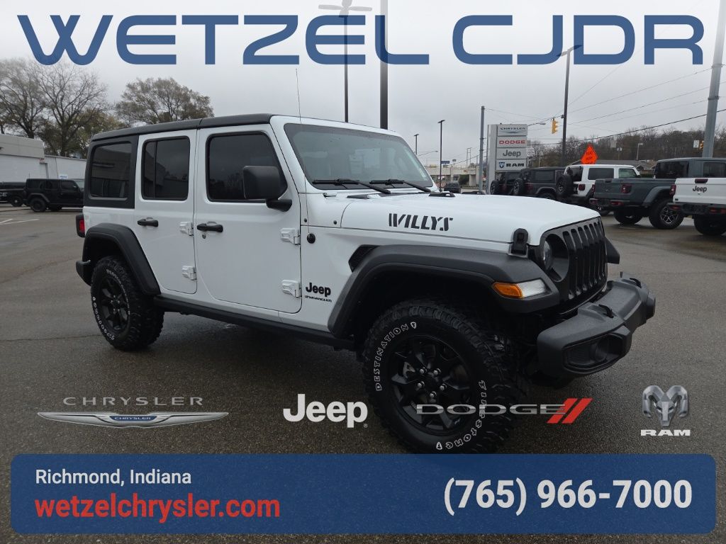 2023 Jeep Wrangler Willys 4-Door 4WD
