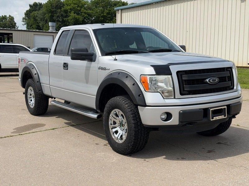 Ingot Silver 2013 Ford F-150 STX SuperCab 4WD Pickup Truck Four-Wheel Drive 6-Speed Automatic