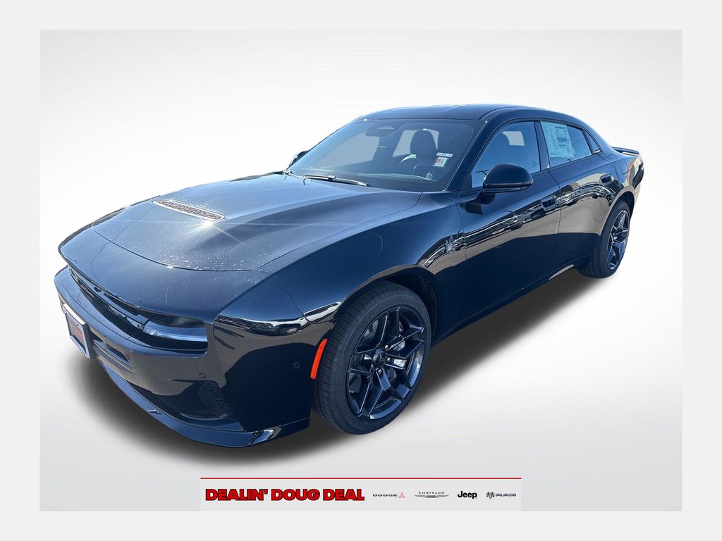 Diamond Black Crystal Pearlcoat 2026 Dodge Charger Sedan All-Wheel Drive 8-Speed Automatic