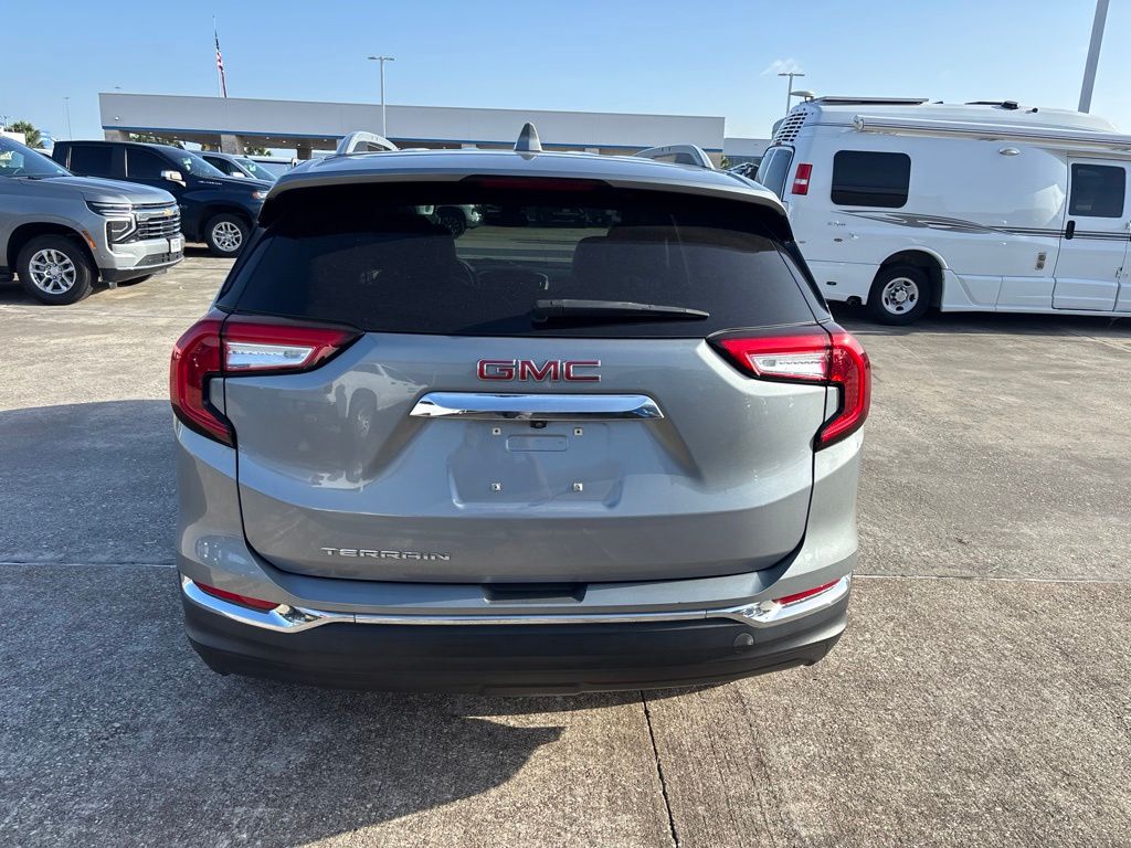 2023 GMC Terrain SLT Silver at Classic Chevrolet Galveston