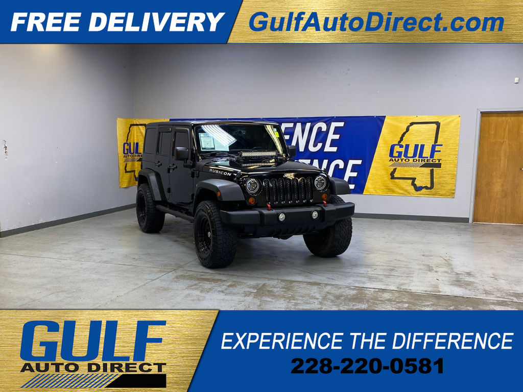 Black Clearcoat 2013 Jeep Wrangler Unlimited Rubicon 4WD SUV / Crossover Four-Wheel Drive 5-Speed Automatic
