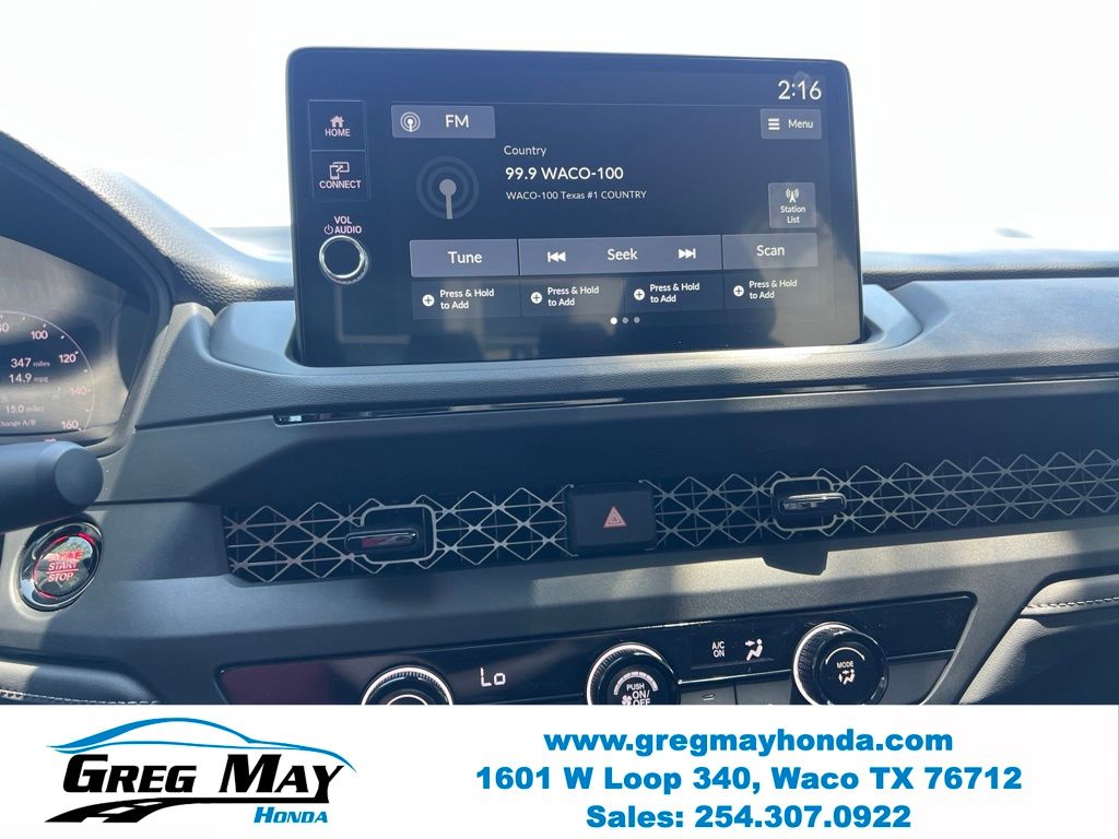 2026 Honda Accord LX Black at Greg May Honda