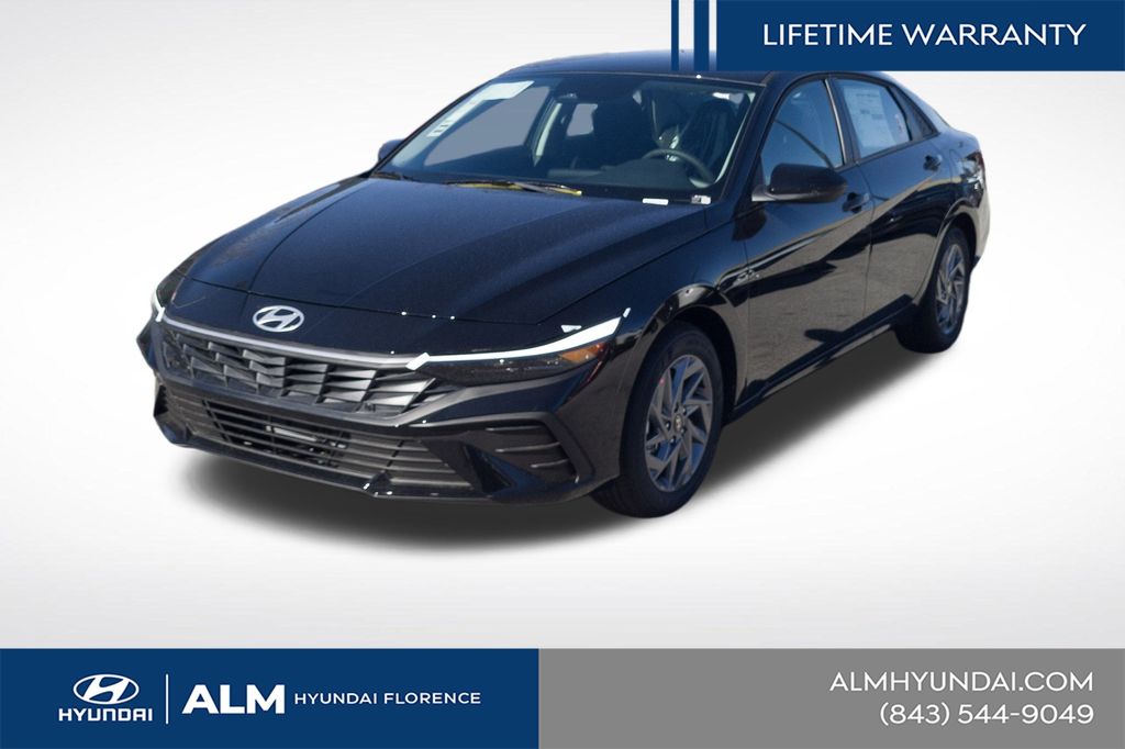 Abyss Black 2026 Hyundai Elantra Hybrid Blue FWD Sedan Front-Wheel Drive 6-Speed Dual Clutch