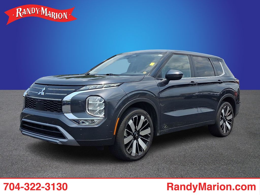 Moonstone Gray Metallic 2025 Mitsubishi Outlander SUV / Crossover Front-Wheel Drive Continuously Variable Transmission