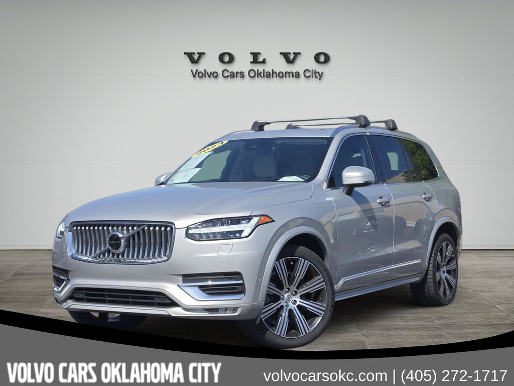 Silver Dawn Metallic 2023 Volvo XC90 SUV / Crossover All-Wheel Drive Automatic