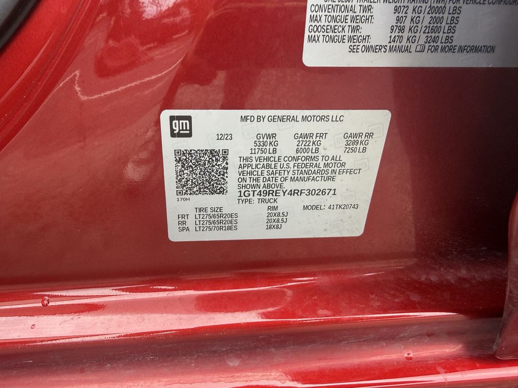 2024 GMC Sierra 2500HD Denali Red at Classic Chevrolet Galveston