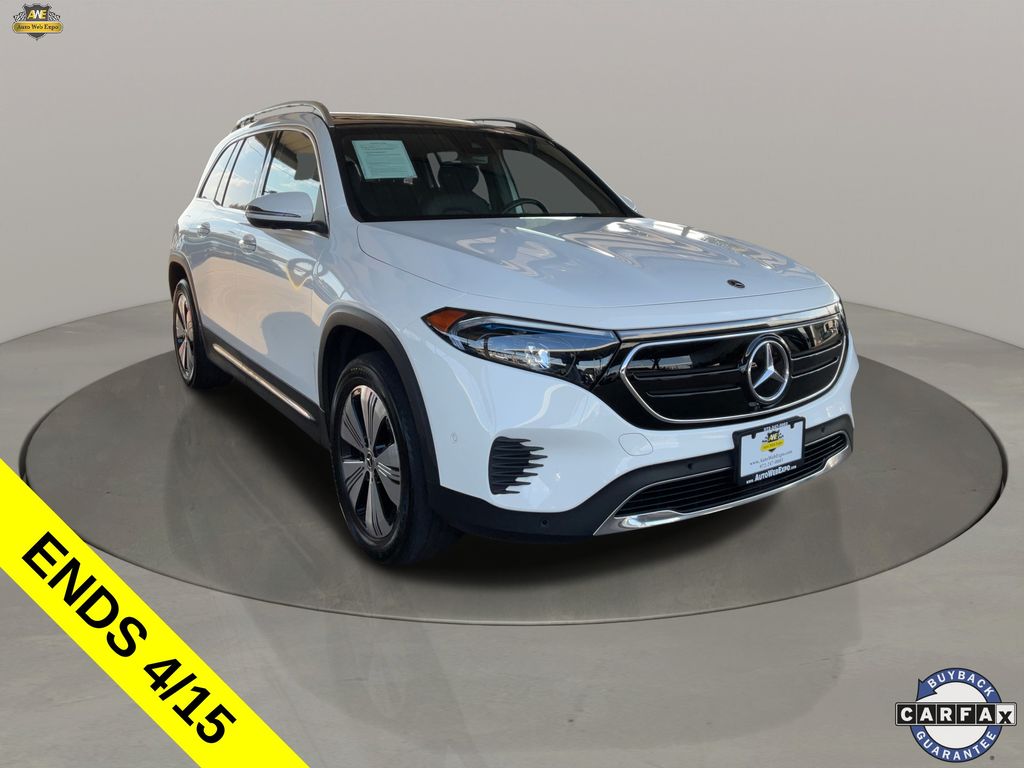 Polar White 2023 Mercedes-Benz EQB 250+ RWD SUV / Crossover Front-Wheel Drive 1-Speed Automatic