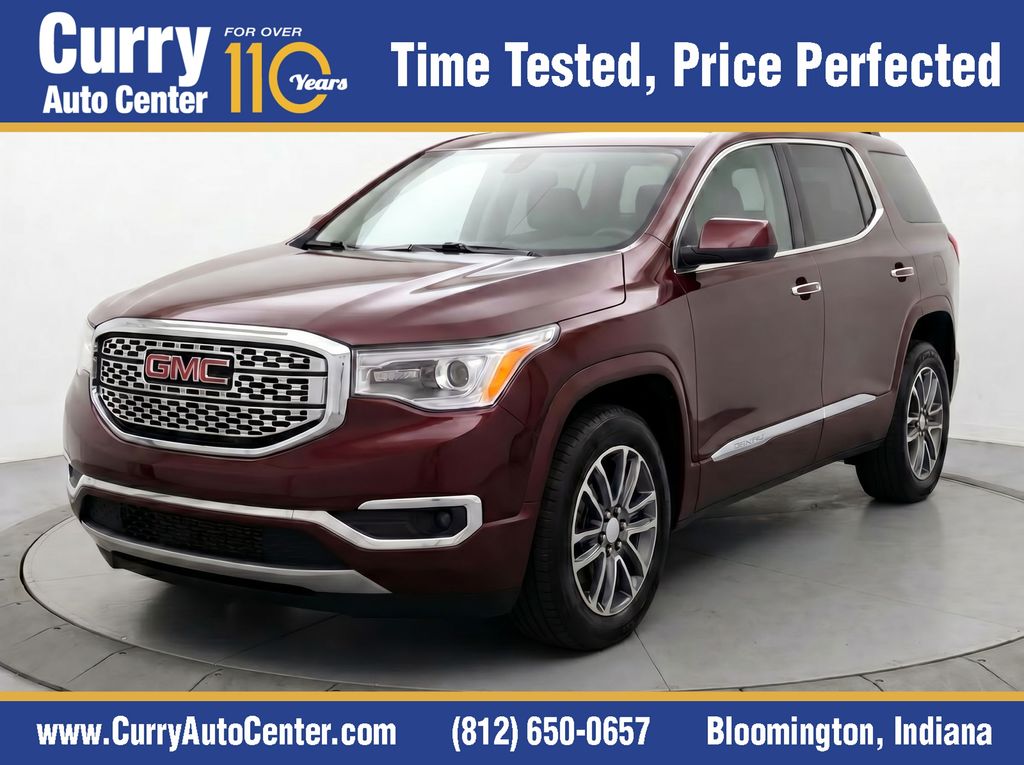 Black Cherry Metallic 2017 GMC Acadia SUV / Crossover Four-Wheel Drive 6-Speed Automatic