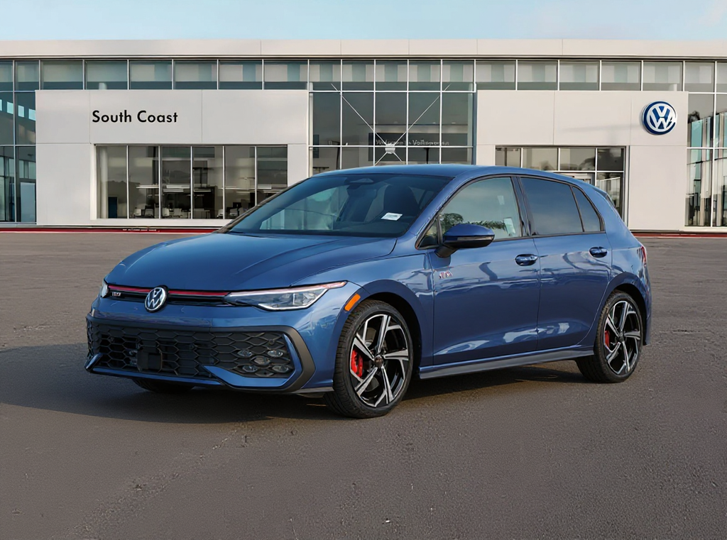 Slate Blue Metallic 2026 Volkswagen Golf GTI Hatchback Front-Wheel Drive 7-Speed Dual Clutch