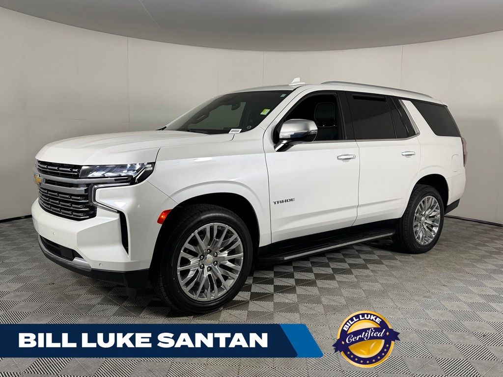 White (Iridescent Pearl Tricoat) 2023 Chevrolet Tahoe SUV / Crossover Four-Wheel Drive 