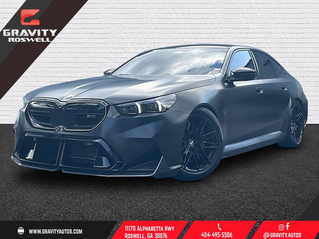 Alpine White 2025 BMW M5 Sedan All-Wheel Drive 8-Speed Automatic