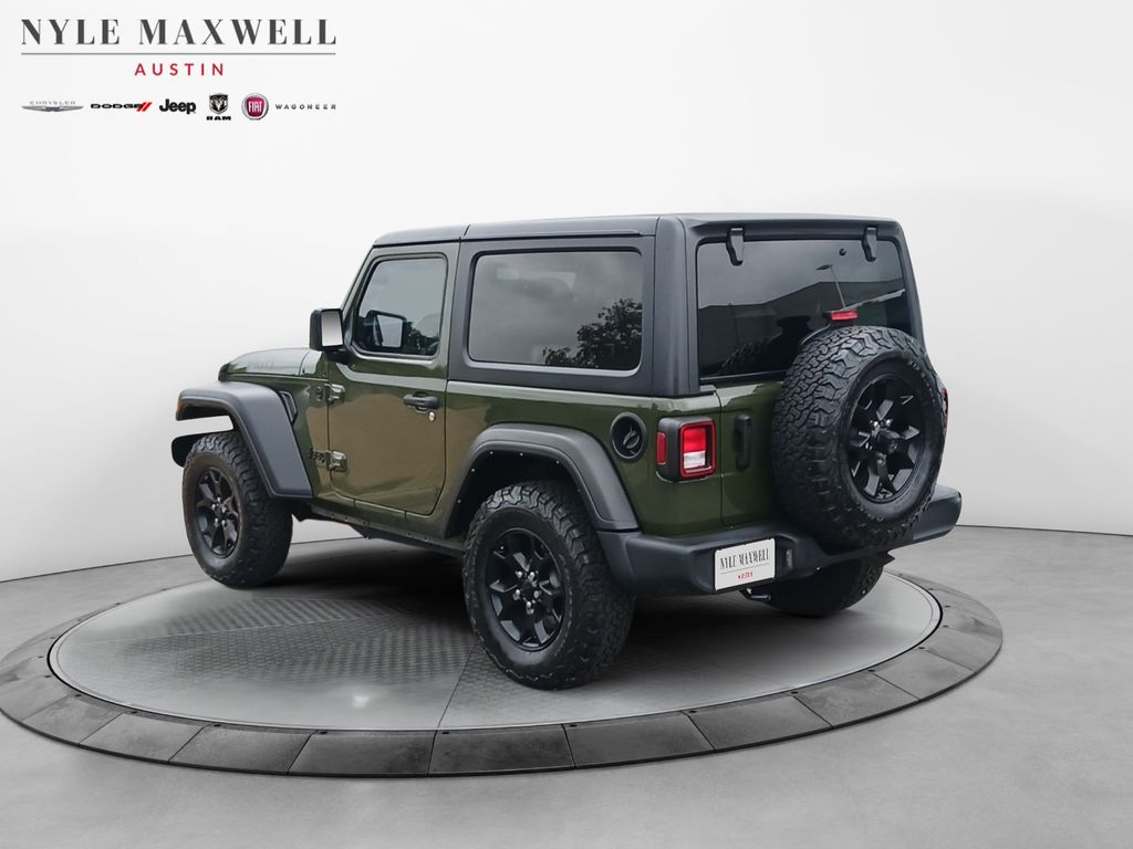 Used Car 2021 Jeep Wrangler  Willys For Sale Under $25,000 In Austin, Texas