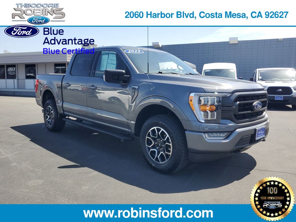 Carbonized Gray Metallic 2023 Ford F-150 Pickup Truck Four-Wheel Drive Automatic