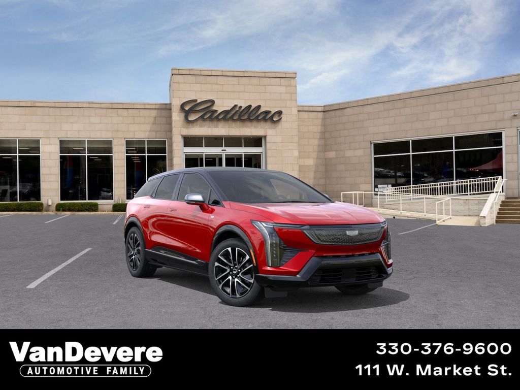 Radiant Red Tintcoat 2027 Cadillac OPTIQ SUV / Crossover All-Wheel Drive 1-Speed Automatic
