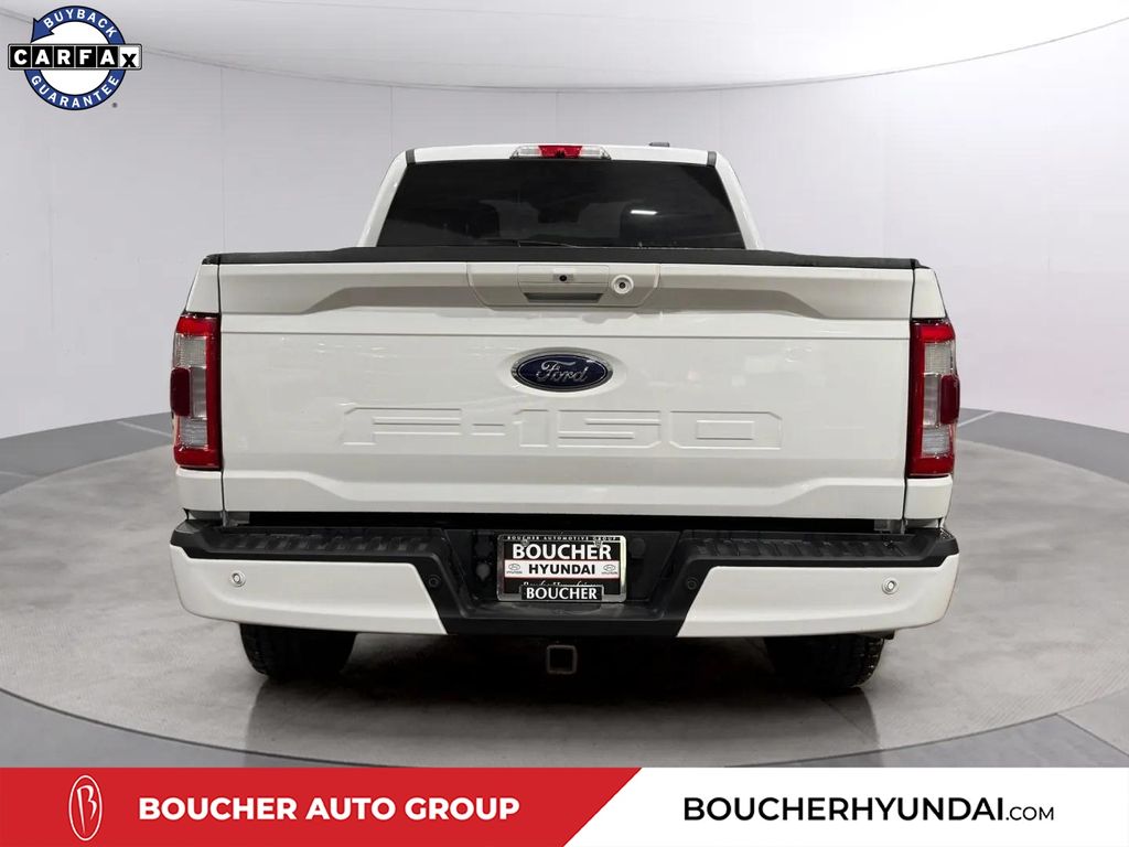 Used 2021 Oxford White Ford Lariat image 4
