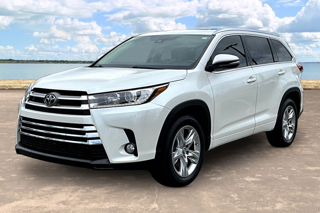 White (Blizzard Pearl) 2017 Toyota Highlander Limited SUV / Crossover Front-Wheel Drive 8-Speed Automatic