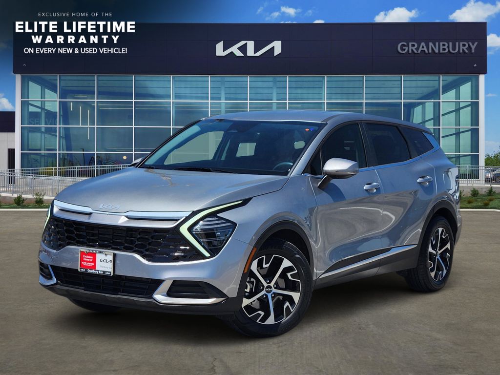Steel Gray 2024 Kia Sportage SUV / Crossover Front-Wheel Drive 8-Speed Automatic