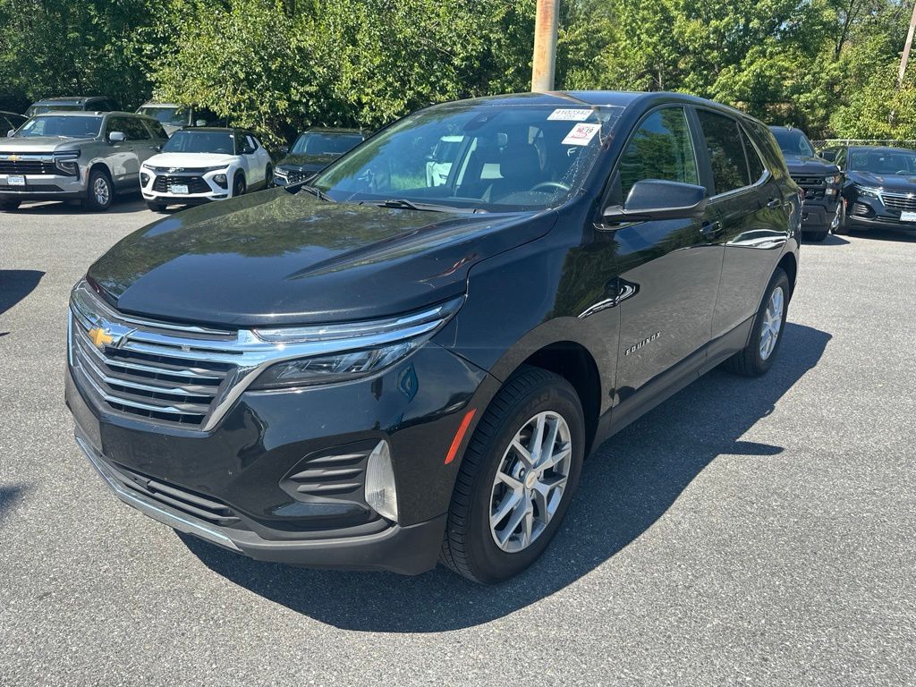 Black Metallic 2024 Chevrolet Equinox SUV / Crossover Four-Wheel Drive 6-Speed Automatic Overdrive