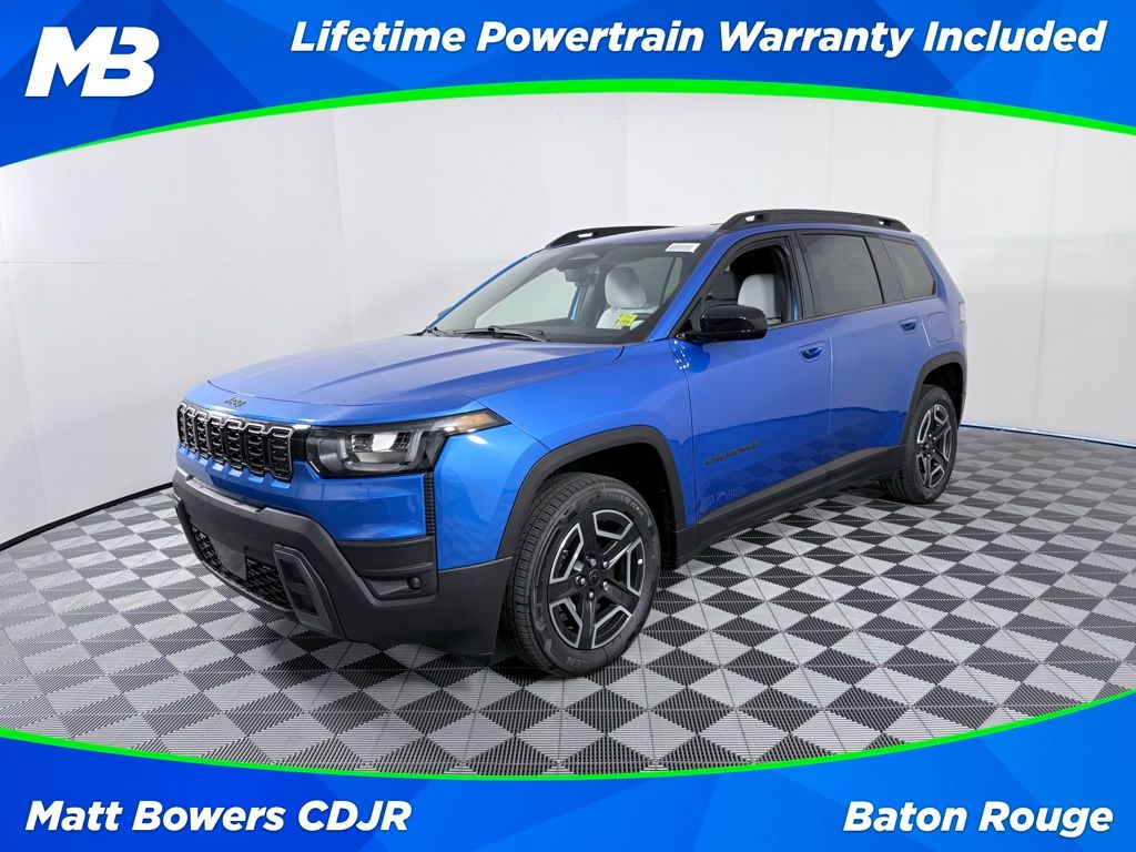 Hydro Blue Pearlcoat 2026 Jeep Cherokee Laredo 4WD SUV / Crossover Four-Wheel Drive Continuously Variable Transmission