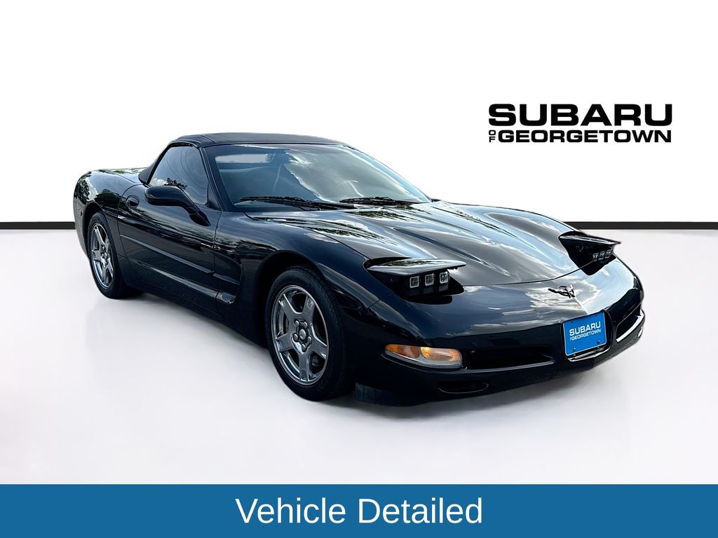 Onyx Black 1998 Chevrolet Corvette Convertible RWD Convertible Rear-Wheel Drive 4-Speed Automatic
