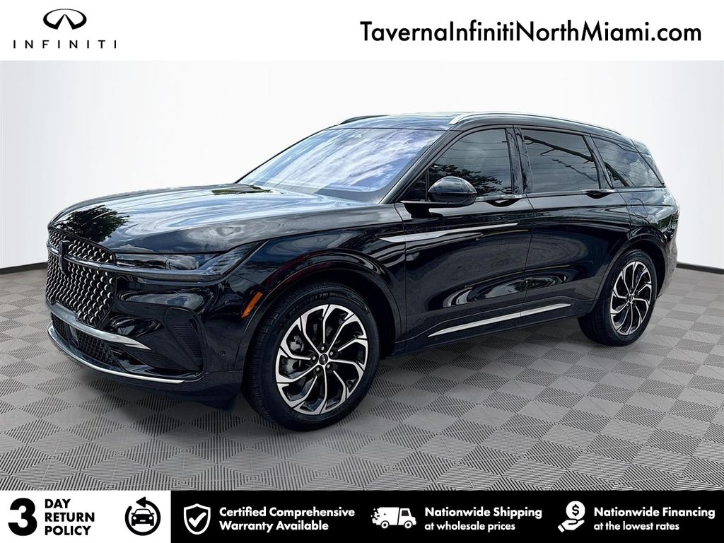Black Metallic 2024 Lincoln Nautilus SUV / Crossover All-Wheel Drive Continuously Variable Transmission