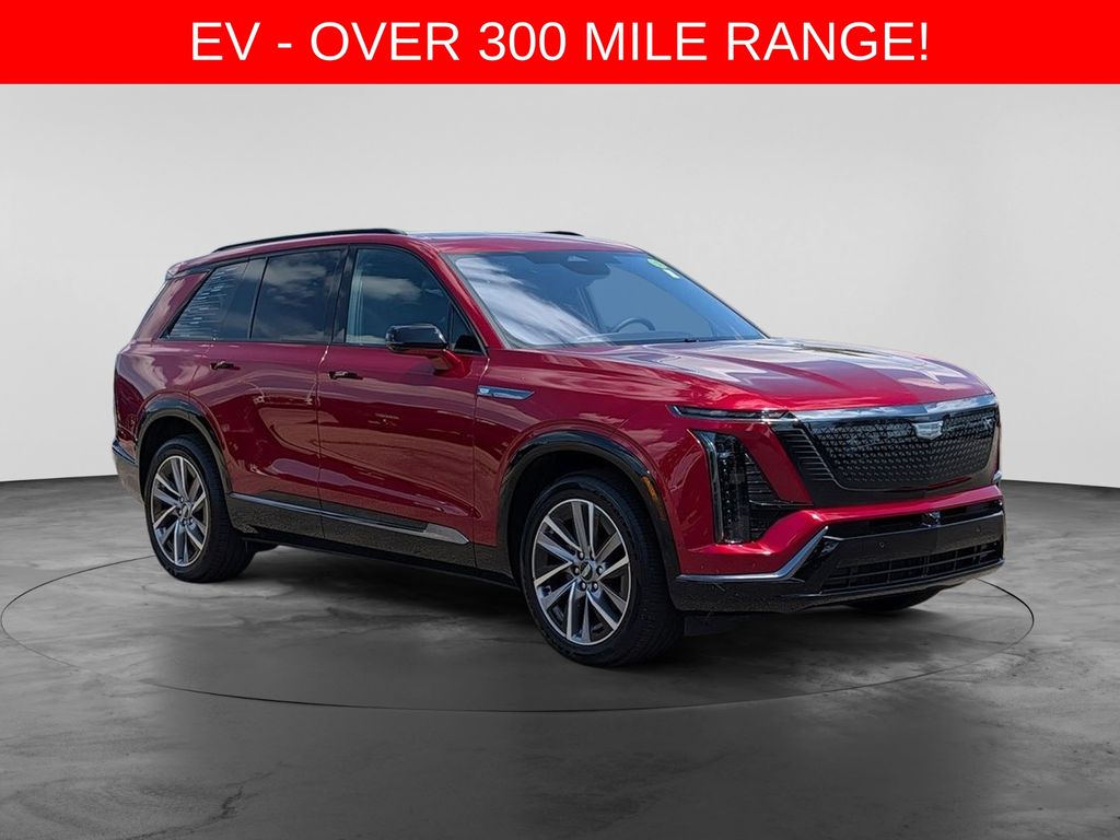 Radiant Red Tintcoat 2026 Cadillac VISTIQ SUV / Crossover All-Wheel Drive 1-Speed Automatic